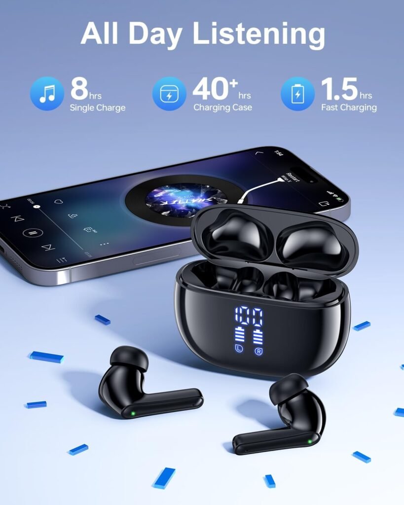 HUIFUWireless Earbuds Bluetooth Headphones