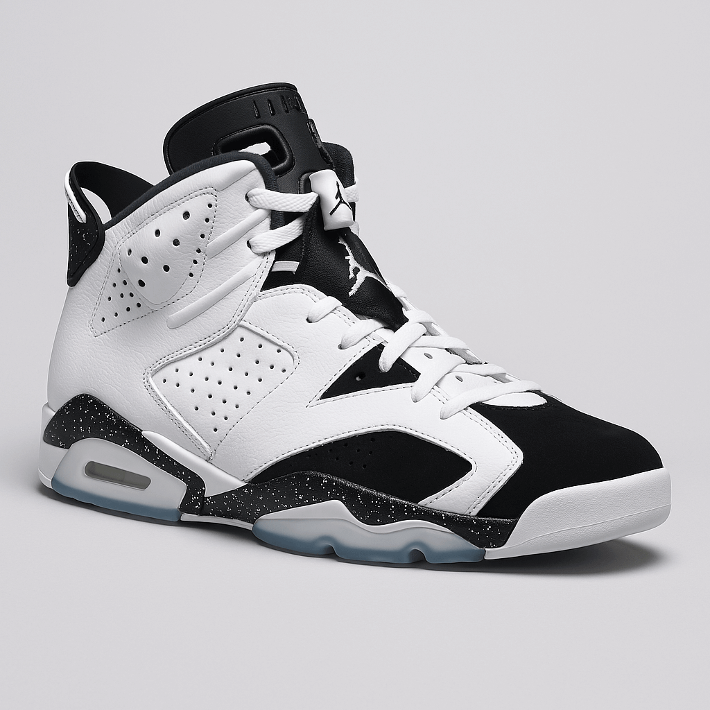 NIKE Jordan Men's 6 Retro Reverse Oreo.