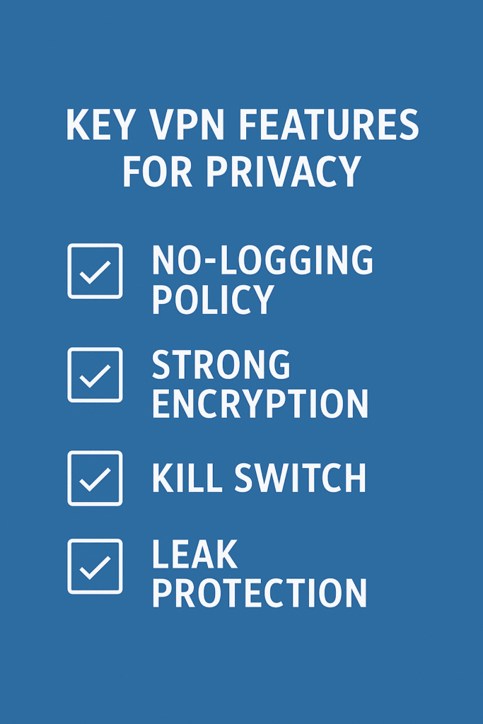 Key VPN Features for Privacy
